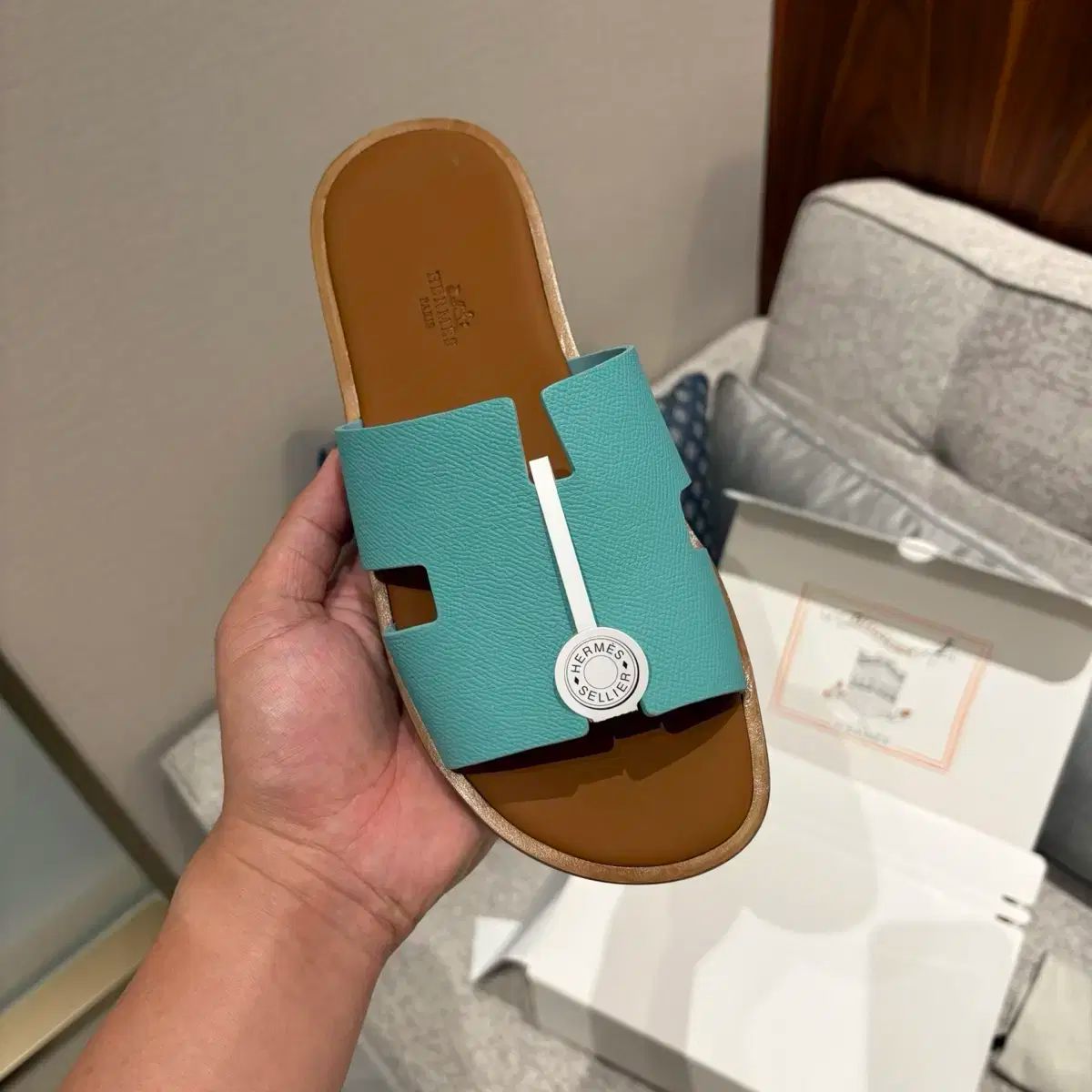 HERMES エルメス イズミール スリッパ