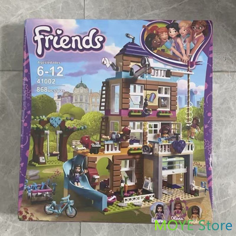 LEGO レゴ互換品 親友 友情 クラブ ブロック おもちゃ 玩具 建物 知育玩具 868pcs 男の子 女の子 子供 組み立て 学習玩具 クリスマス プレゼント 入学 お祝い