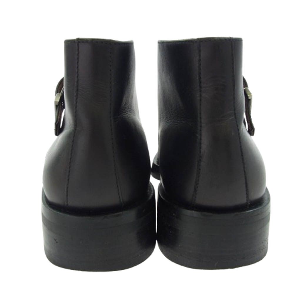 グッチGUCCI ヴィンテージ スクエアトゥ ストラップ　ブラック Y2K GUCCI Vintage Square Toe Strap Black Y2K Heels