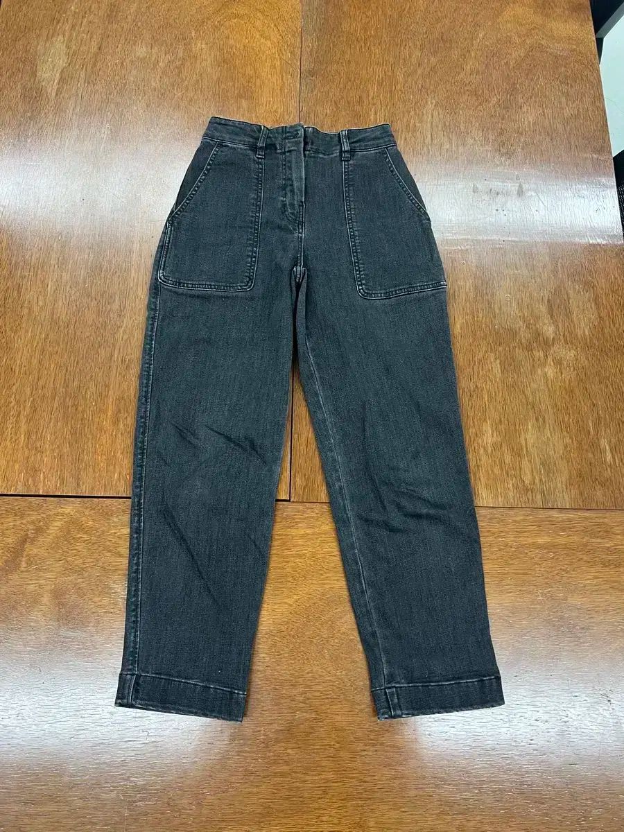 SYSTEM システム 黒 デニム パンツ 61 ー 90