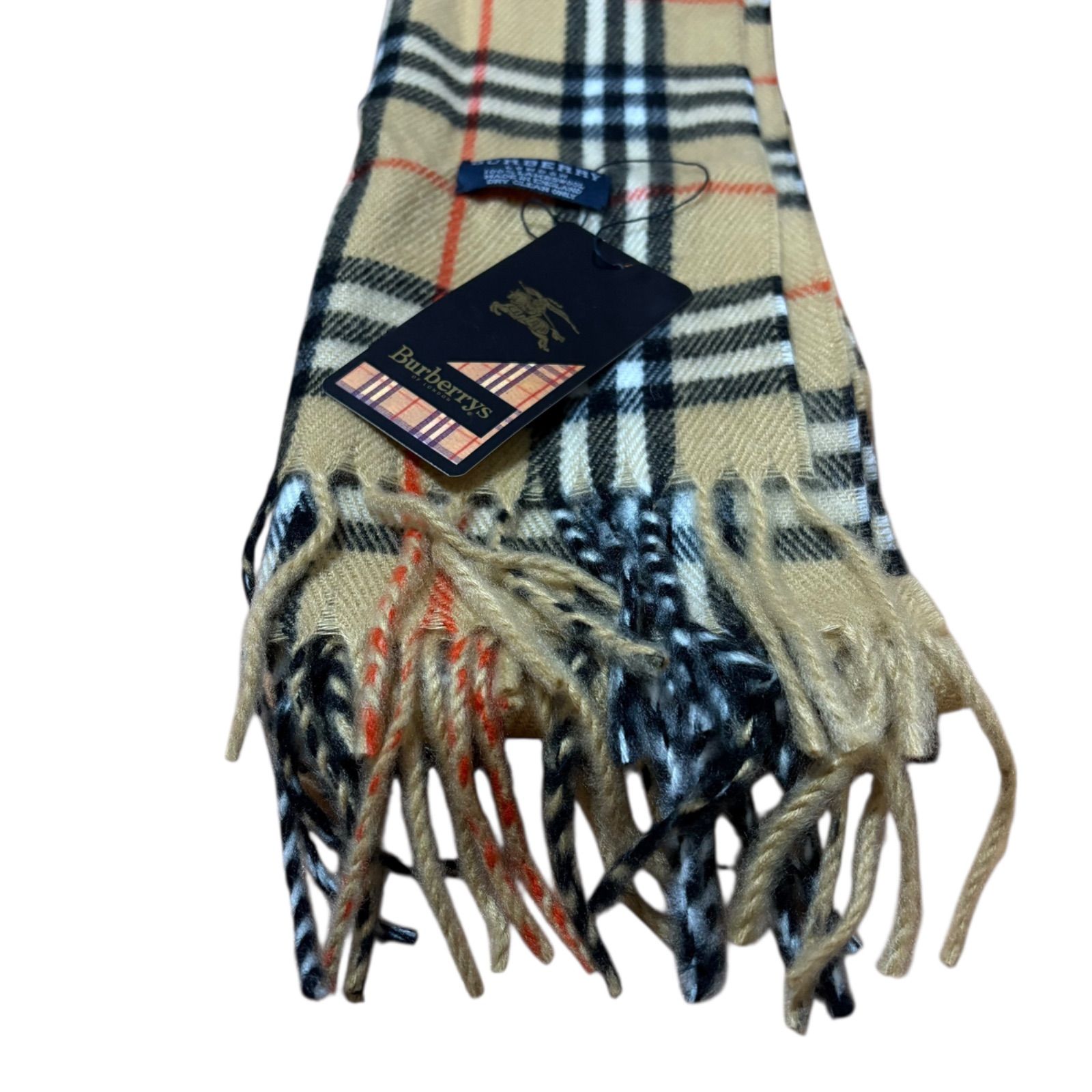 YUU'shop バーバリー ノバチェック マフラー ストール ラムウール