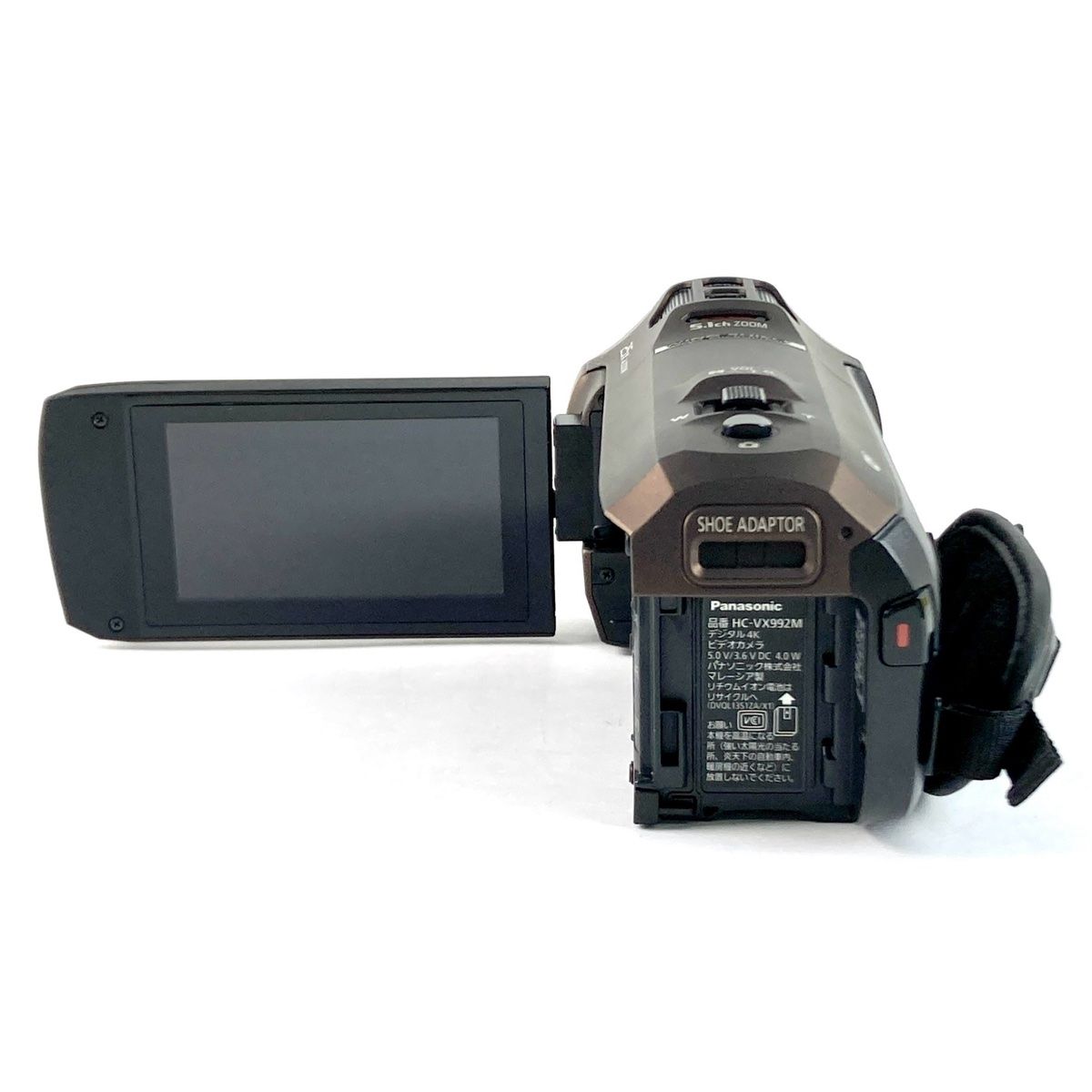 Panasonic デジタル4Kビデオカメラ　HC-VX922M カカオブラウン Panasonic デジタル4Kビデオカメラ HC-VX992M カカオブラウン