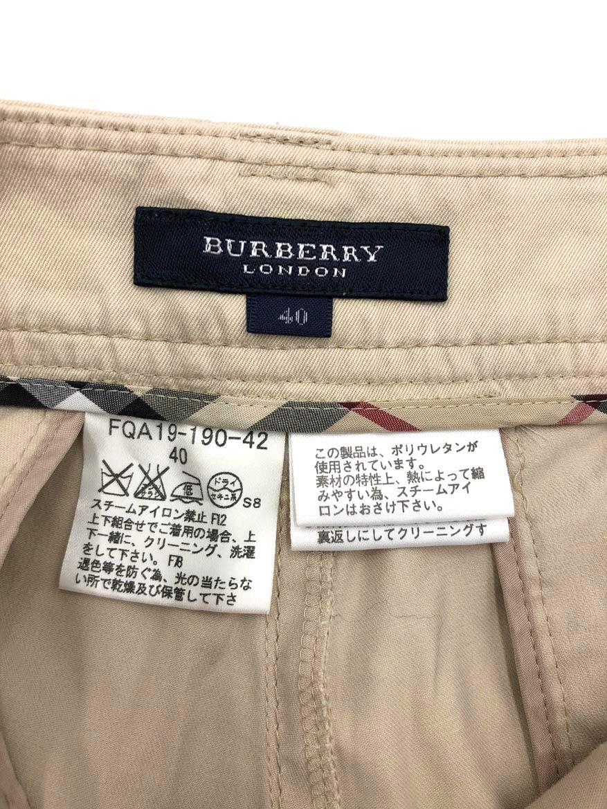 バーバリー160 BURBERRY バーバリー スラックス ストレート パンツ size40
