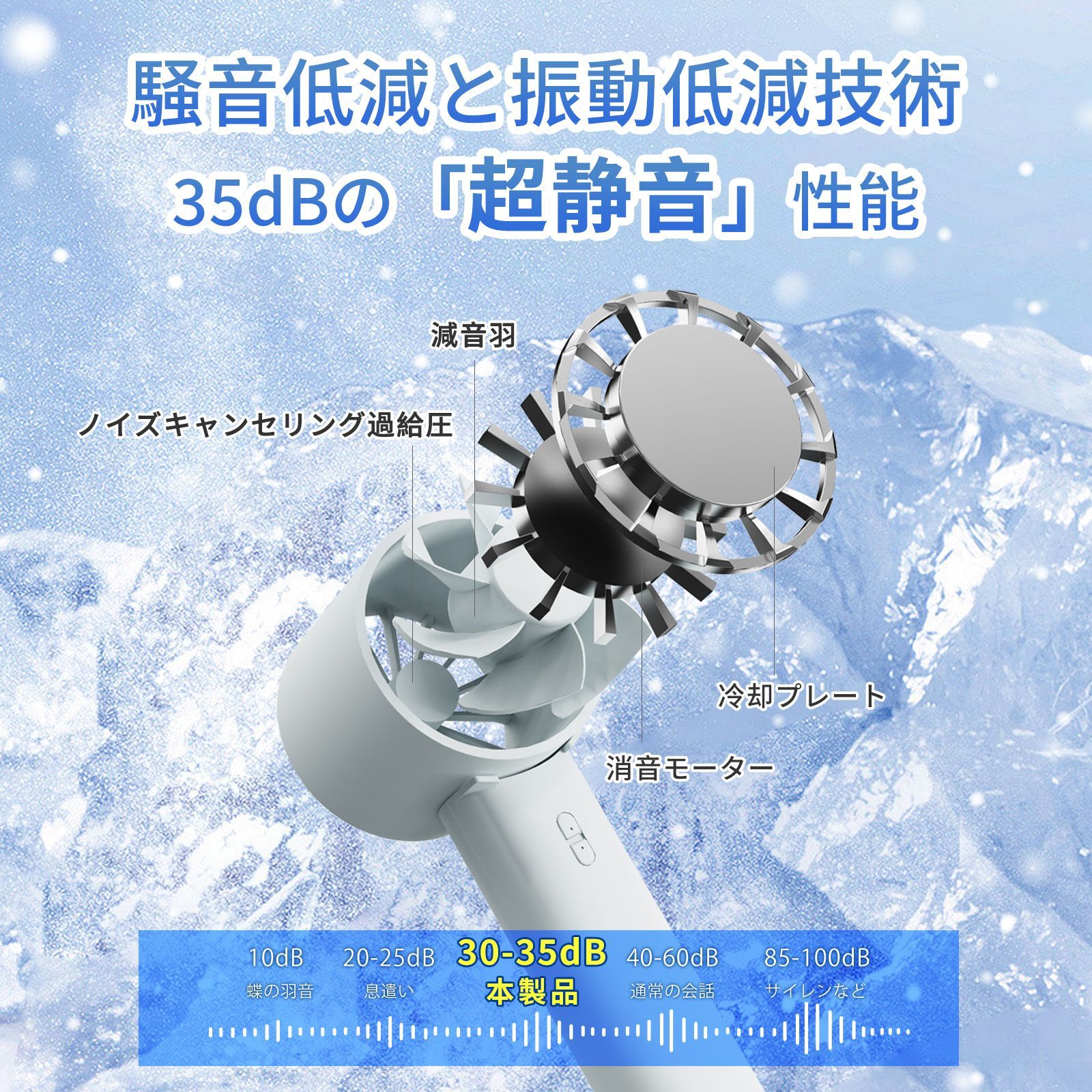 【2024新商品発売！】扇風機 携帯扇風機 冷却プレート 3段階風量 持ち運び ハンディファン 卓上扇風機 usb充電式 小型 軽量 手持ち扇風機 強力 ハンディ扇風機 usb 扇風機 長時間使用 携帯ファン ミニ扇風機 風力調整 省エネ 贈り物