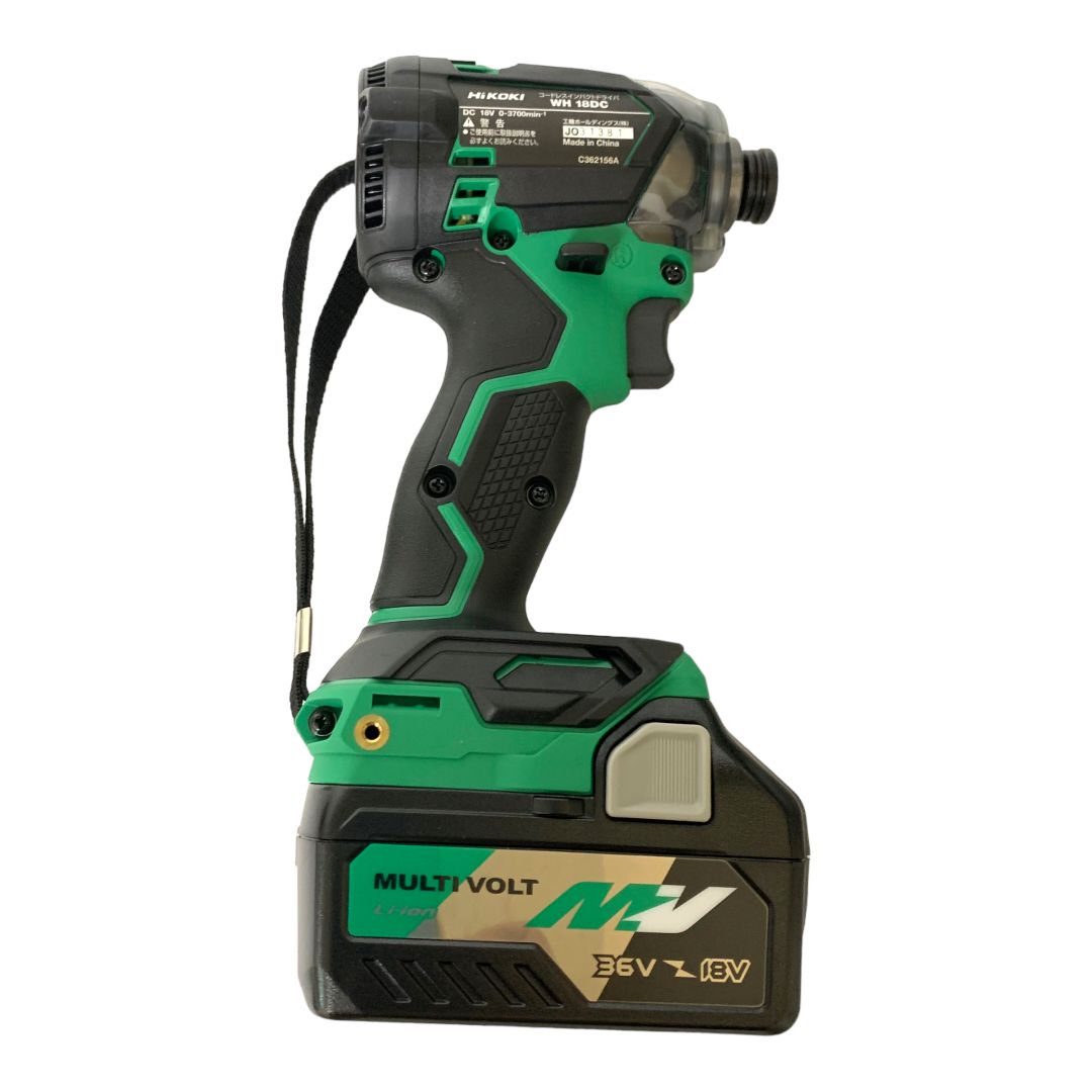 ほぼ未使用】 HIKOKI ハイコーキ 18V コードレスインパクト ほぼ未使用】 HIKOKI ハイコーキ 18V コードレスインパクト
