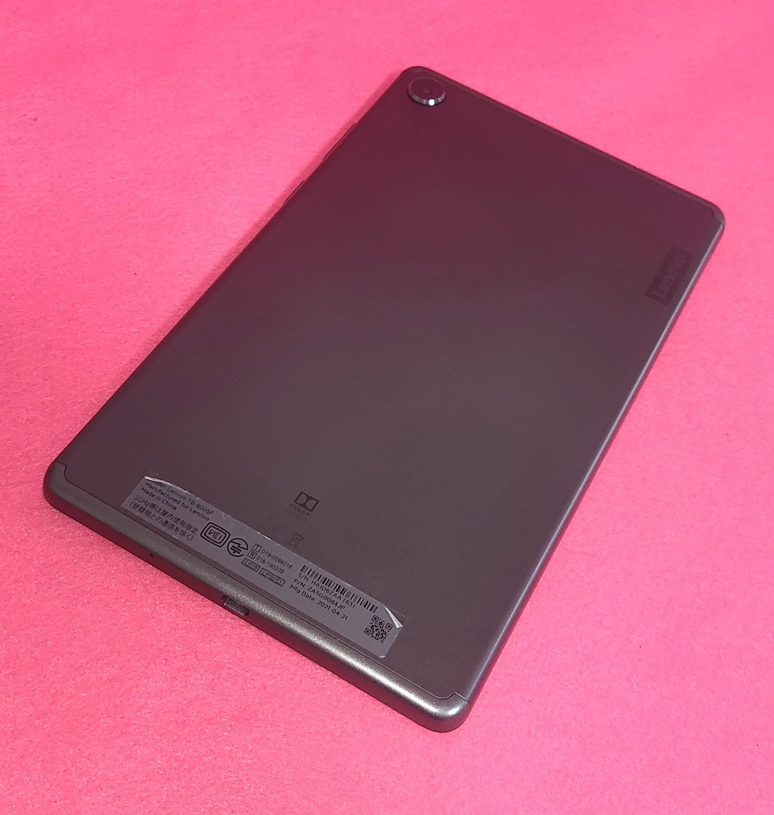 Lenovo TAB M8 TB-8505F アイアングレー 8 インチ タブレット