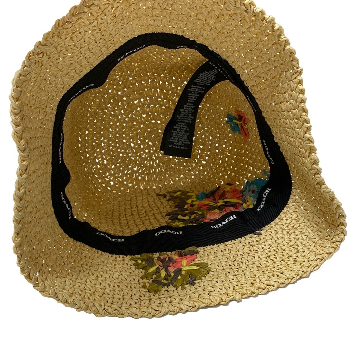 新品 コーチ ストローハット THE NORTH FACE ノースフェイス 帽子 ストロー ハイク ブルーム