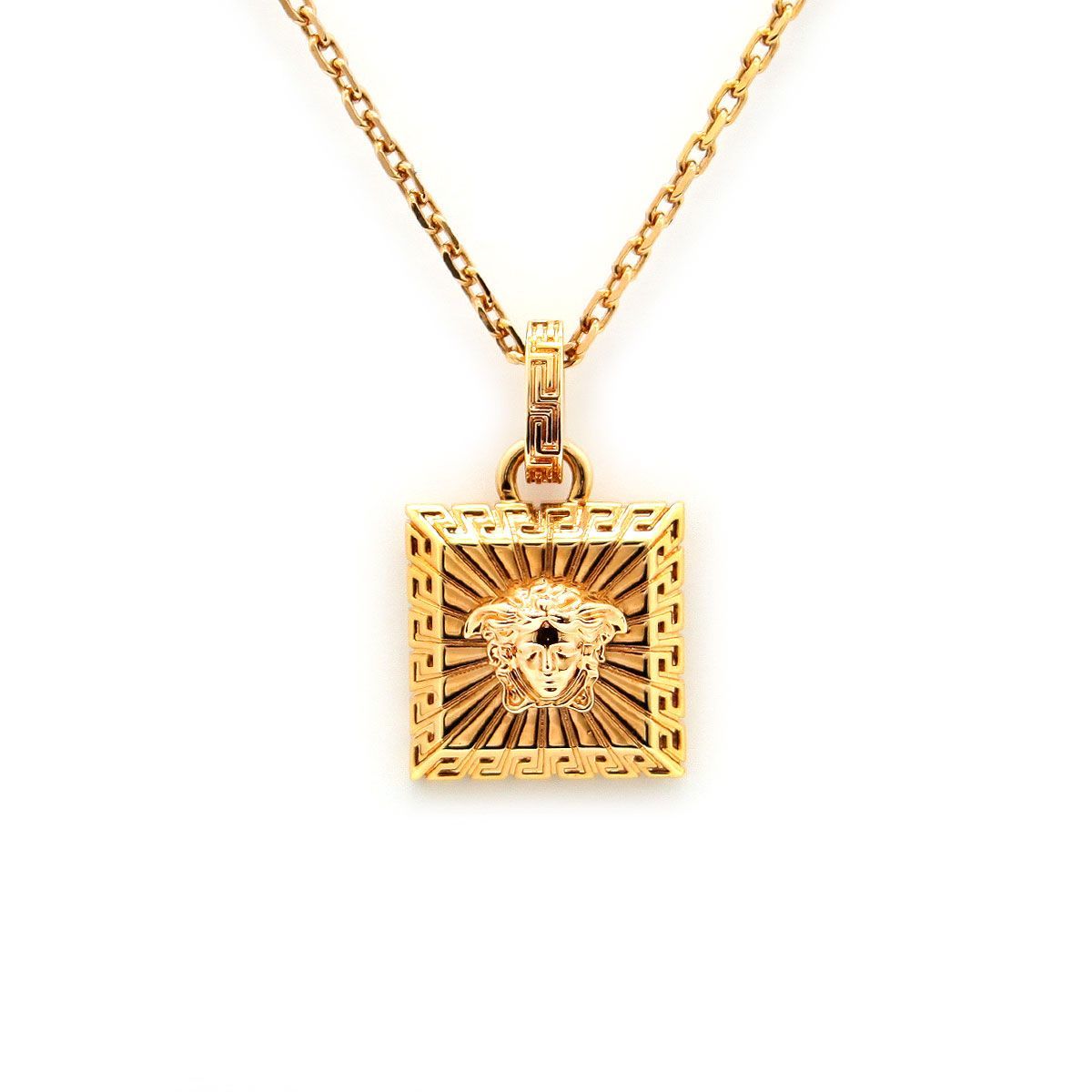 中古 美品 】ヴェルサーチェ VERSACE ネックレス ペンダント 
