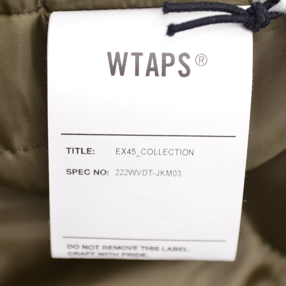 WTAPS】22AW WCPO 01 / JACKET WOPO.SHGY - メルカリ