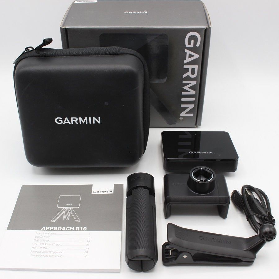 GARMIN APPROACH R10 ガーミン アプローチ ポータブル測定器 美品】GARMIN Approach R10 010-02356-04 ポータブル弾道測定器