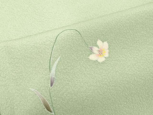 平和屋着物○訪問着 作家物 草花文 暈し染め 正絹 逸品 DAAV8623tw