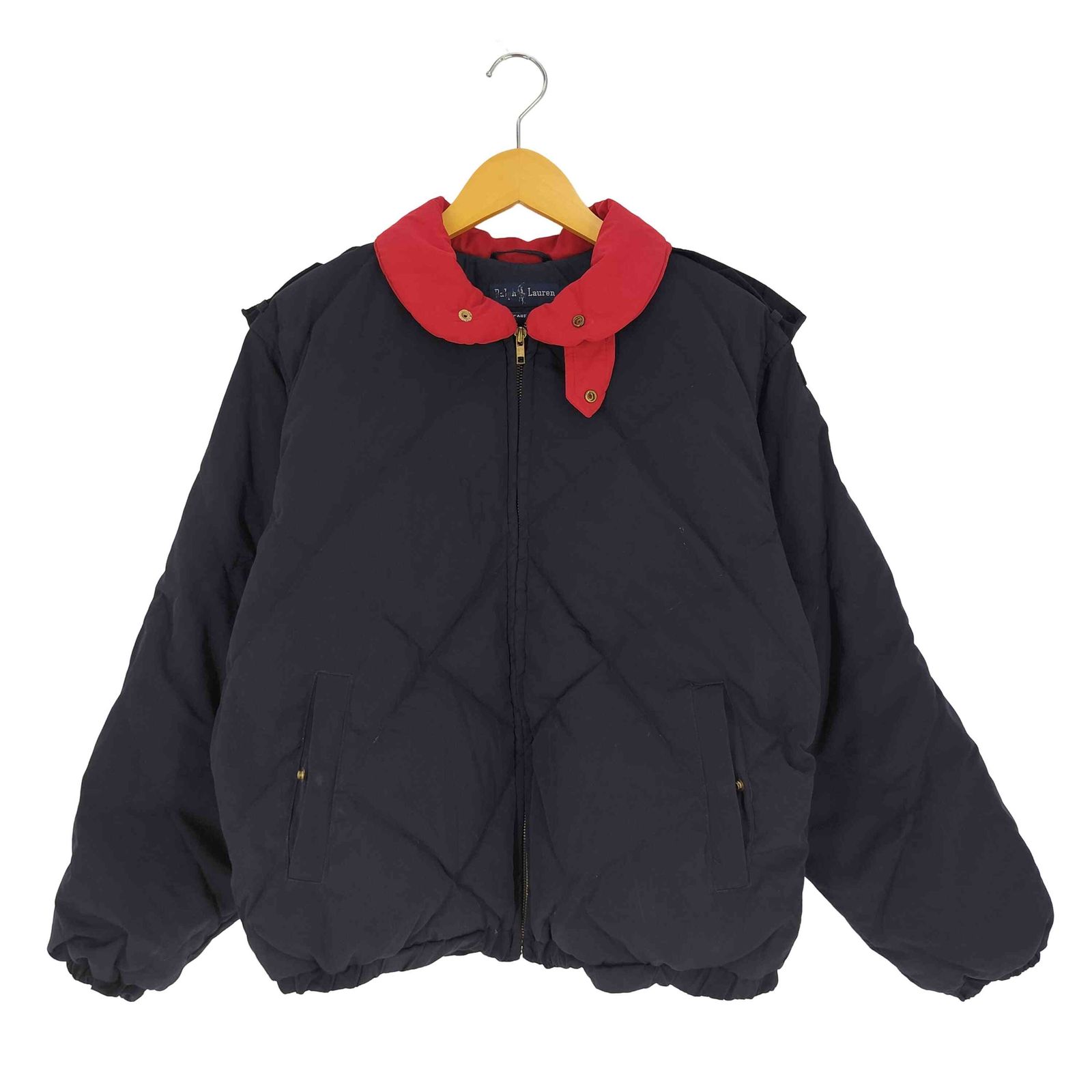 ラルフローレン RALPH LAUREN 90s 2トーン キルティング ダウン