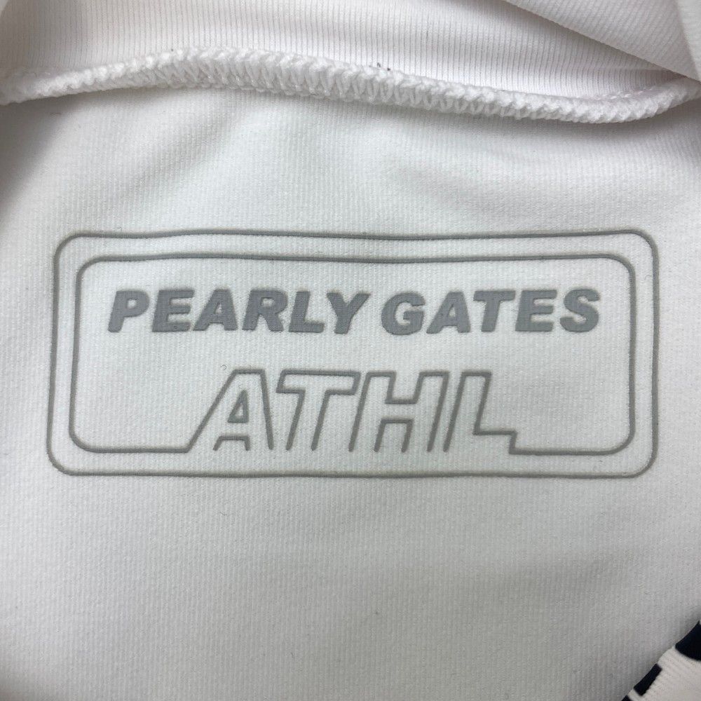 サイズ：0 PEARLY GATES パーリーゲイツ 長袖ハイネックTシャツ