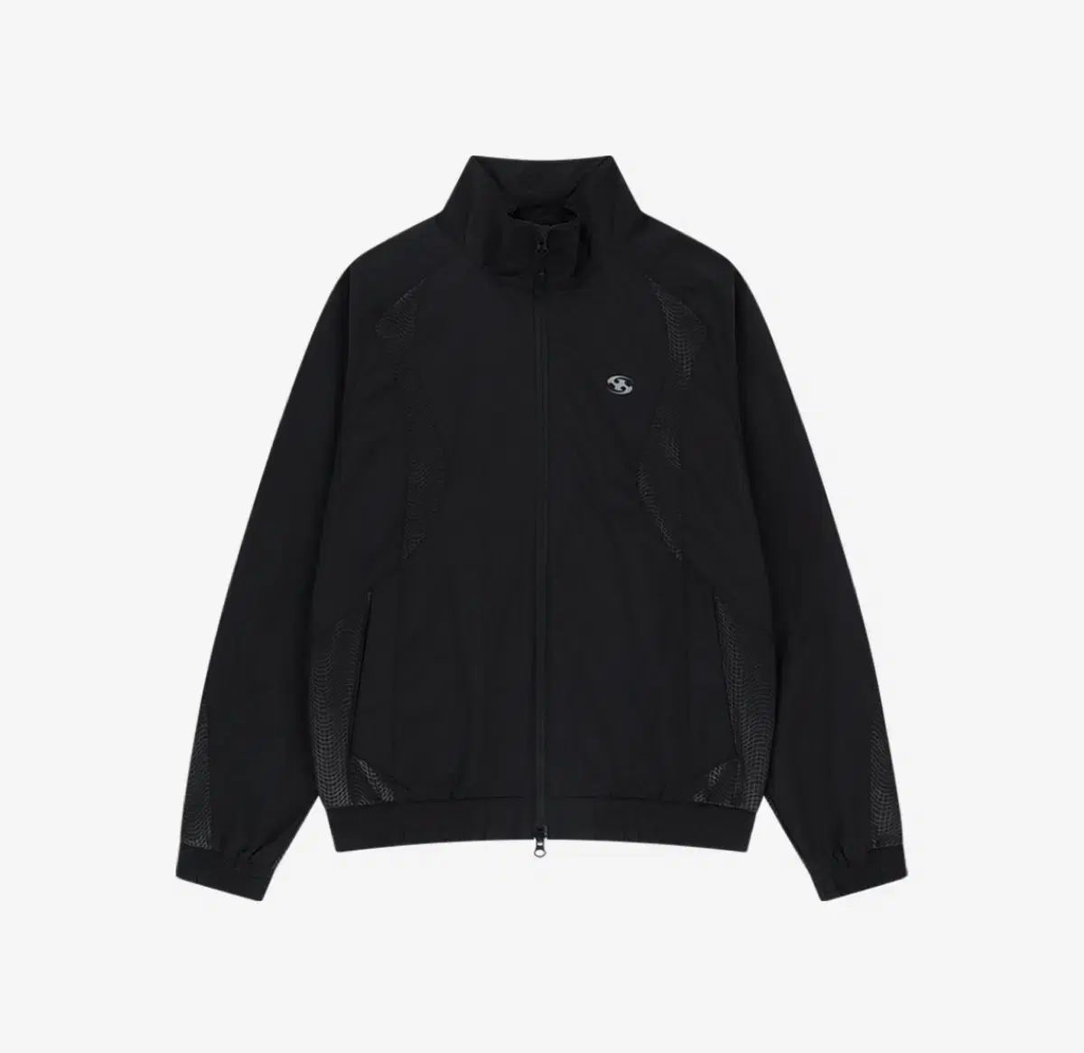 SAN SAN GEAR サンサンギアー トラック ジャケット ウインドブレーカー ブラック_ 25SS