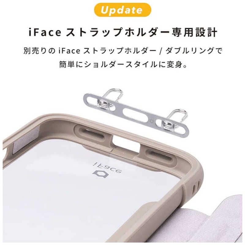 【 新品 未開封 】 HAMEE ［iPhone 16専用］iFace Reflection ダイアリー ポリカーボネート クリアケース iFace ペールブルー 41-980316 未使用 送料無料