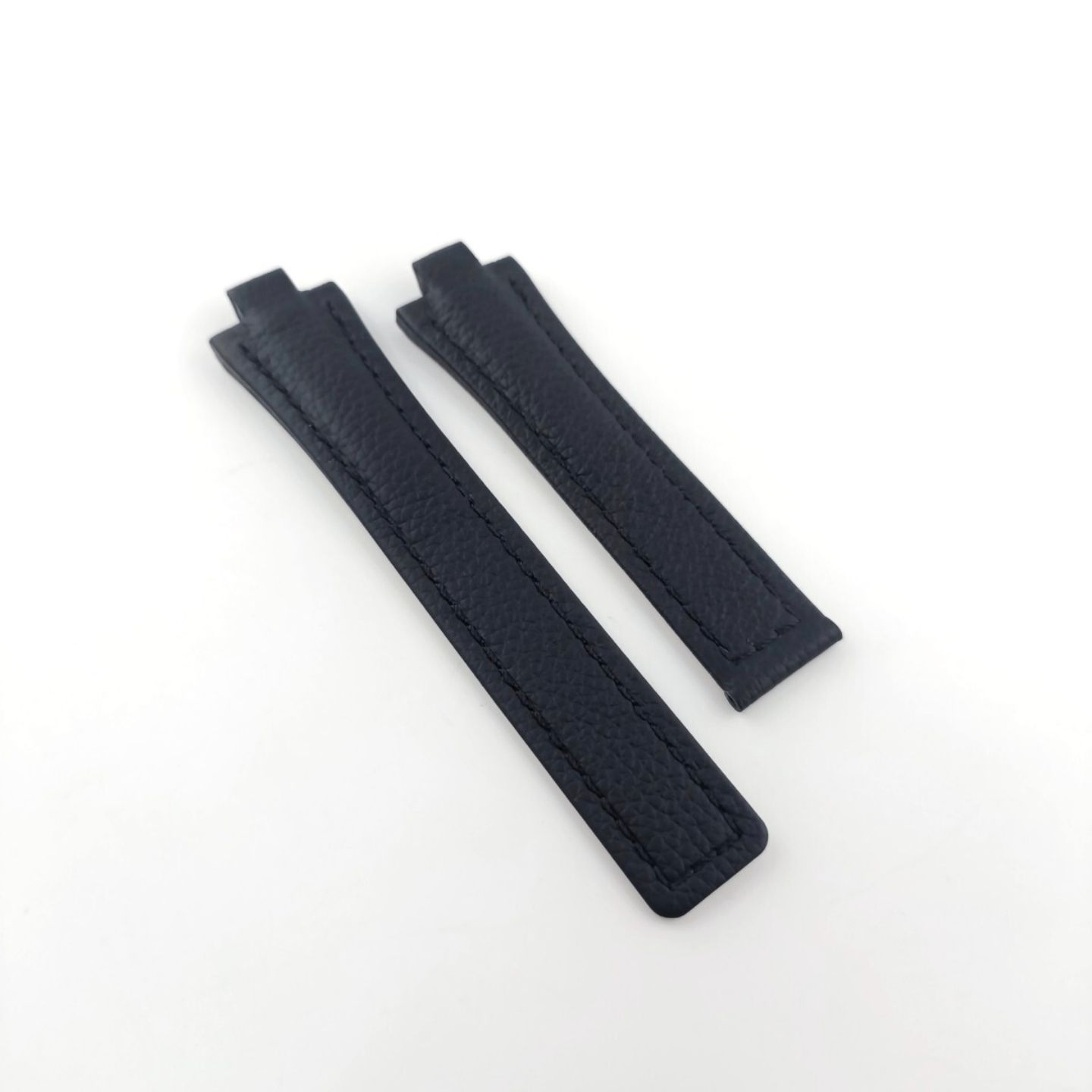 腕時計 社外品 バッファローグレインレザー ベルト 21mm ブラック 黒 対応 タグホイヤー キリウム Tag Heuer