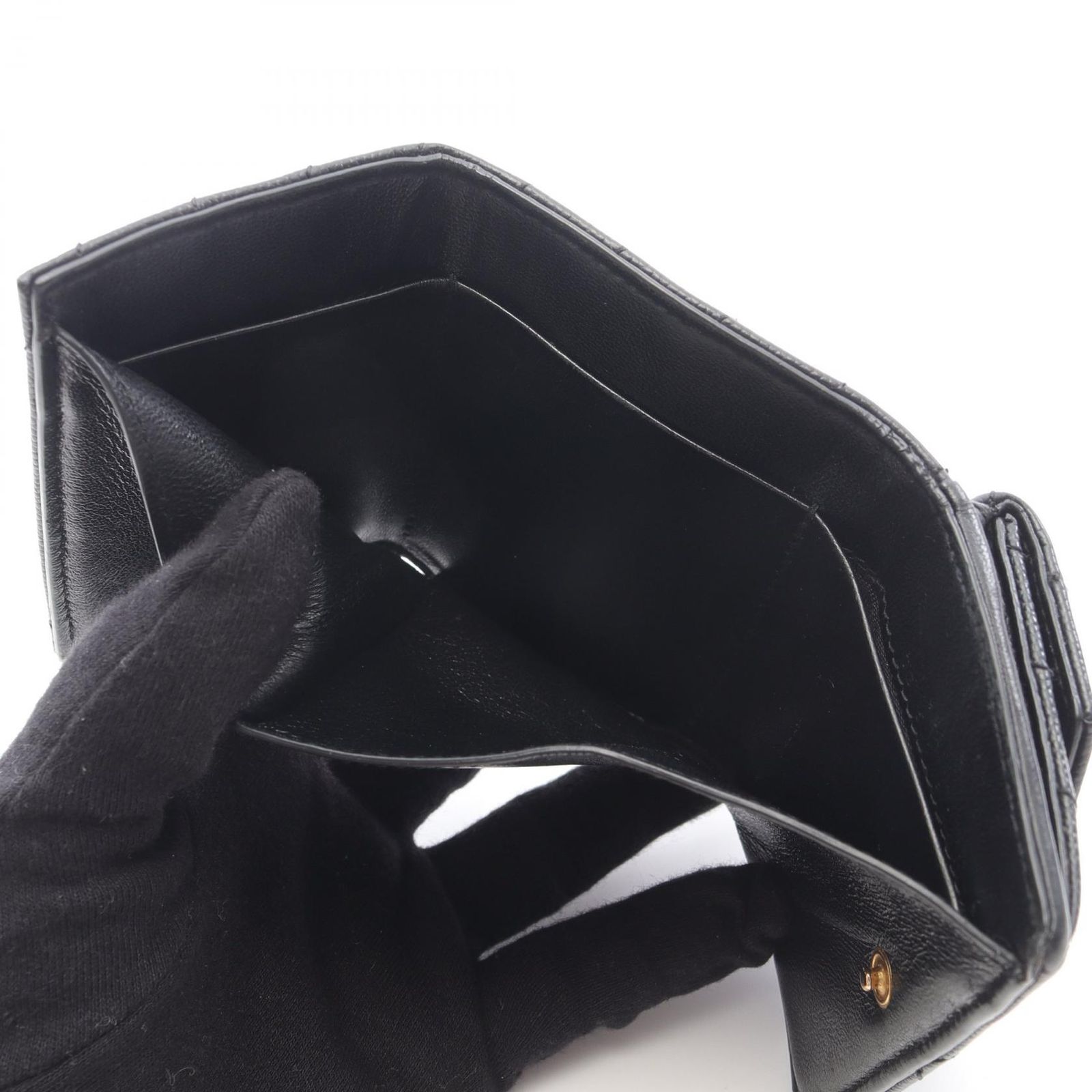 正規品サンローラン 三つ折り財布 レディース Saint Laurent