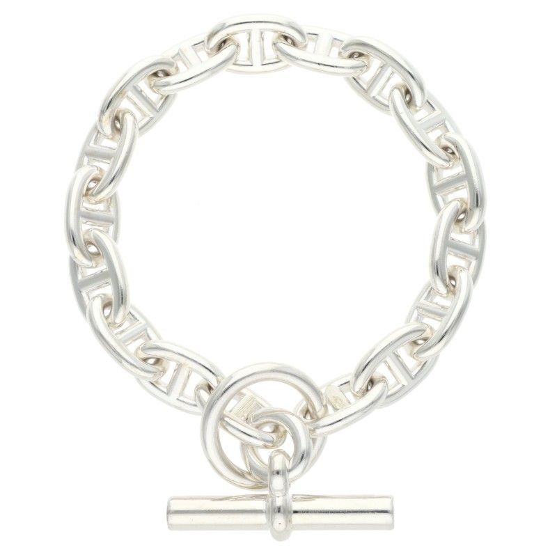 シェーヌダンクル　MM メンズブレス エルメスシェーヌダンクル MM メンズ ブレスレット HERMES 中古