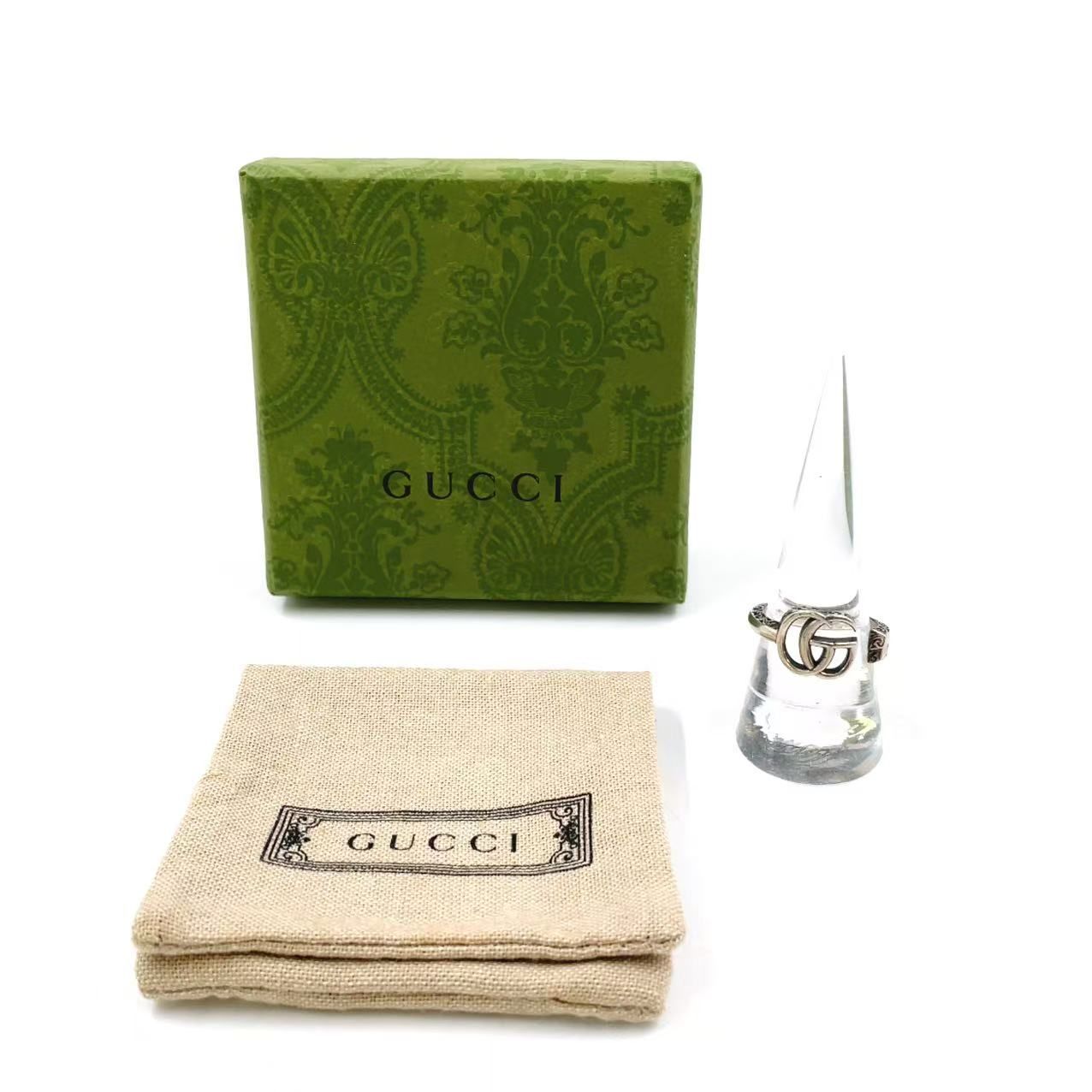 GUCCI ダブルG キーモチーフ AG925 シルバー 指輪 KIN-KAAI_COM