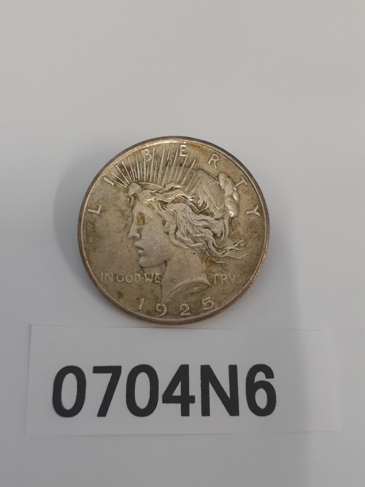 0704N6】1925 Silver Morgan Dollar $1 モルガンダラー 銀貨