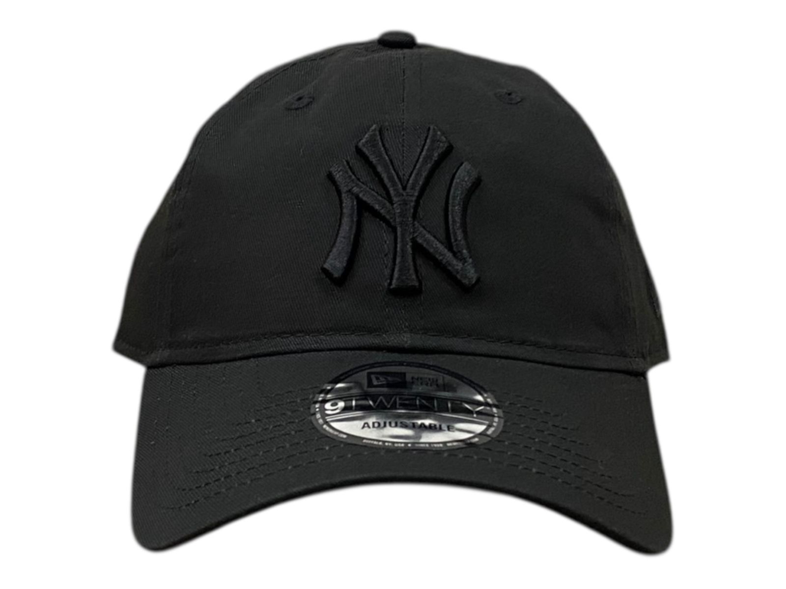 NEWERA (ニューエラ) ニューヨーク・ヤンキース 9TWENTY CAP ベースボールキャップ 60471465 F オールブラック ウィメンズ/078