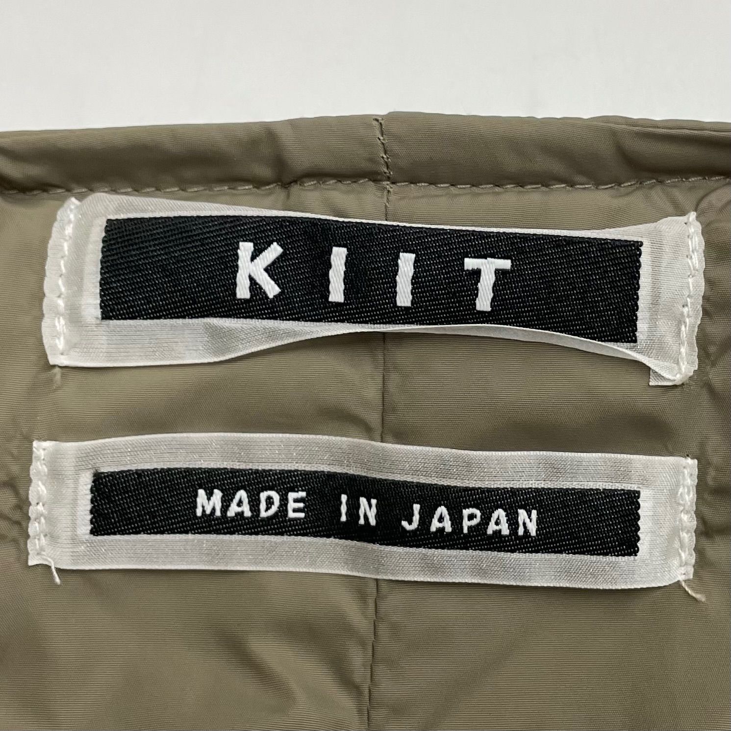 KIIT キート キルティングダウン ダウンジャケット アウター 