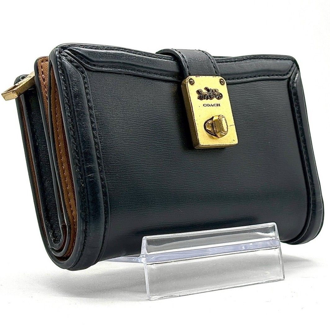 上質を纏うヴィンテージモダン】 COACH コーチ 二つ折り財布 ハットン