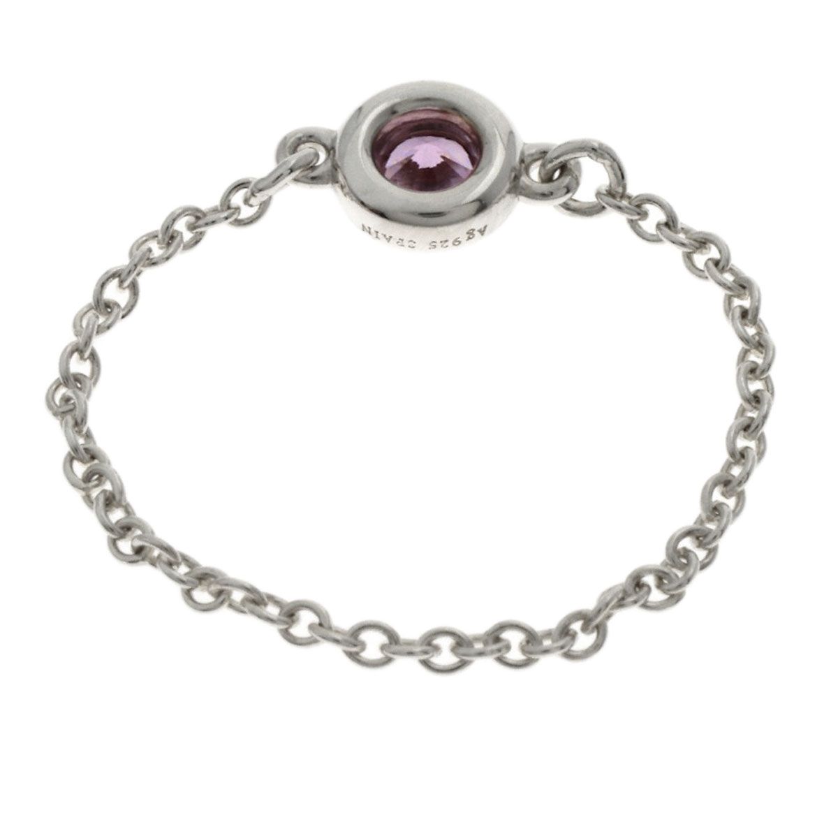 TIFFANY&Co. バイザヤード ピンクサファイア ブレスレット SV