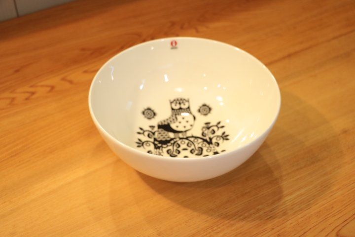 未使用品 イッタラ タイカ サービングボウル 1.45L/20cm ブラック