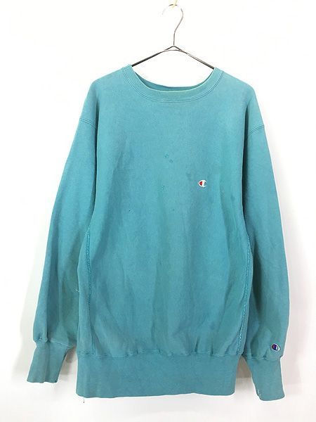 古着 90s USA製 Champion Reverse Weave ワンポイン