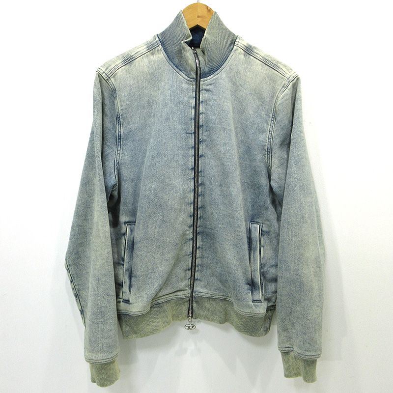 三重本店 DIESEL | ディーゼル デニムジャージ トラックジャケット D-BUZEE TRACK ブルー 103