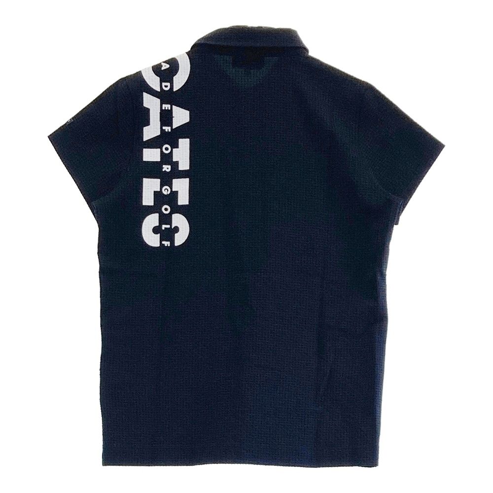 サイズ：0 PEARLY GATES パーリーゲイツ 半袖ポロシャツ サッカー地