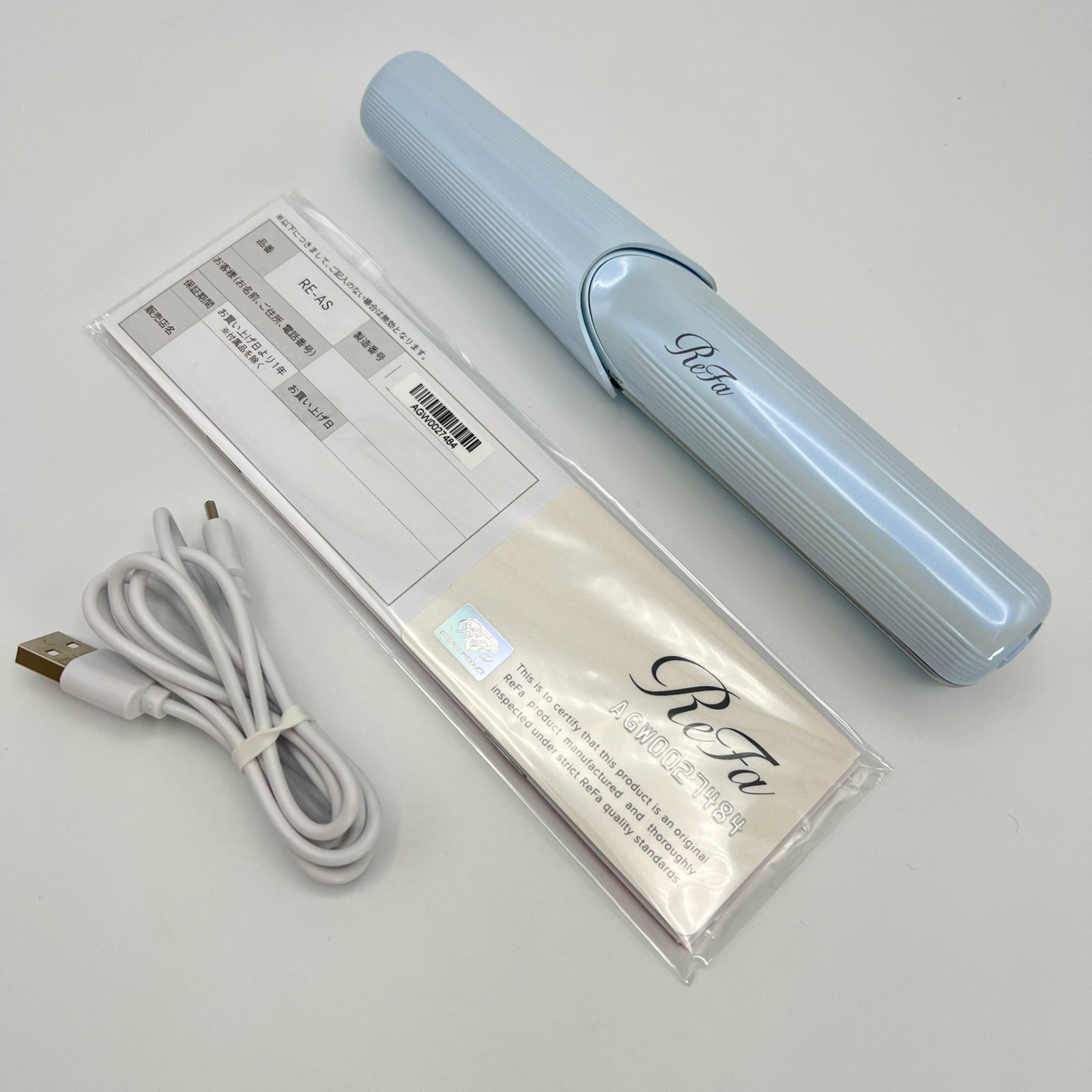 美品】MTG ReFa FINGER IRON ST RE-AS-02A ホワイト リファフィンガー  