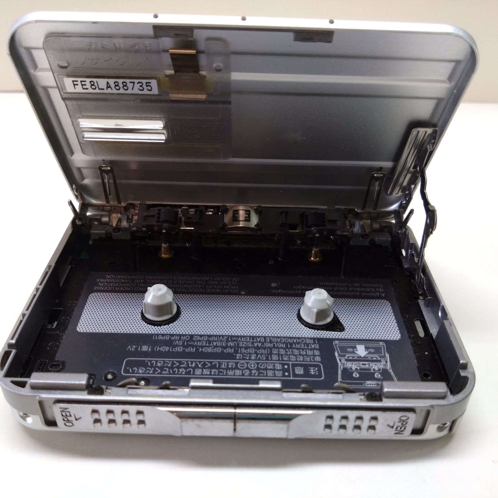120 Panasonic パナソニック カセットプレーヤー RQ-SX85 カセット 