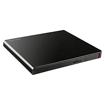 【中古】【非常に良い】バッファロー DVSM-PLS8U2-BKA USB2.0 ポータブルDVDドライブ 再生・書き込みソフト添付 ブラック