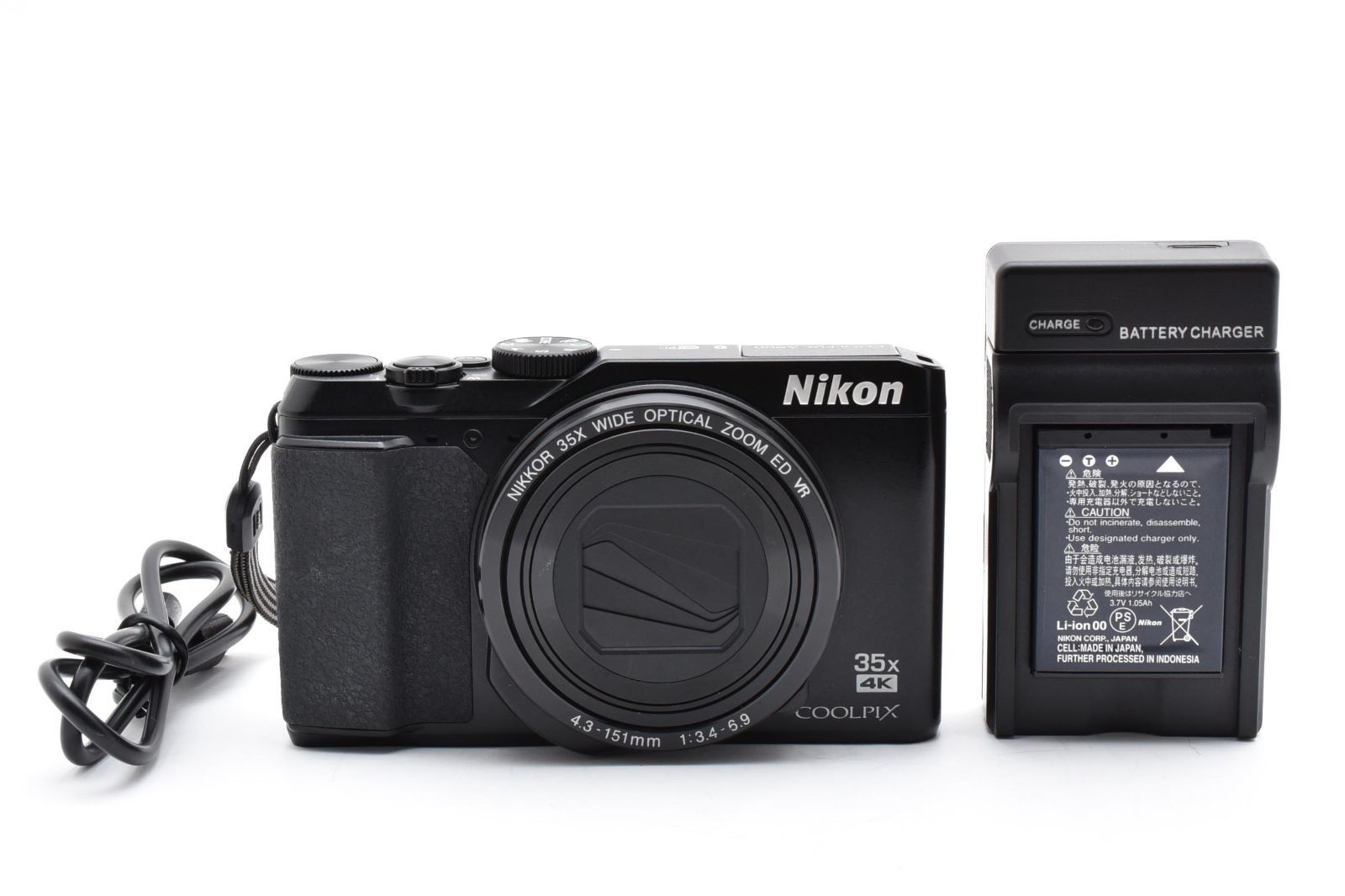 Nikon ニコン COOLPIX A900 コンパクト デジタル カメラ コンデジ ブラック 2616834A