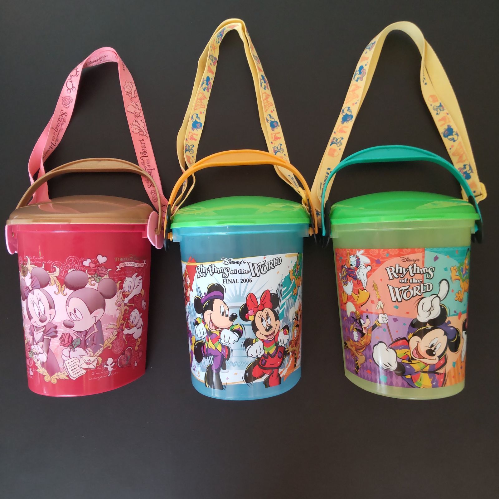 ディズニー　ポップコーンバケット　まとめ売り ディズニー【ポップコーンバケット】3個 まとめ売り - メルカリ