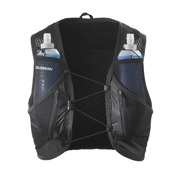 登山 リュック 24FW サロモン SALOMON アクティブスキン12 ACTIVE SKIN 12 SET BKMETAL OLIVEOS_COM_TR