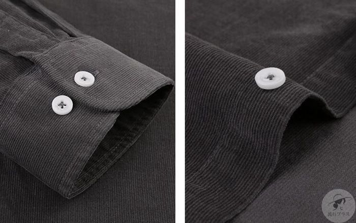 コーデュロイシャツ