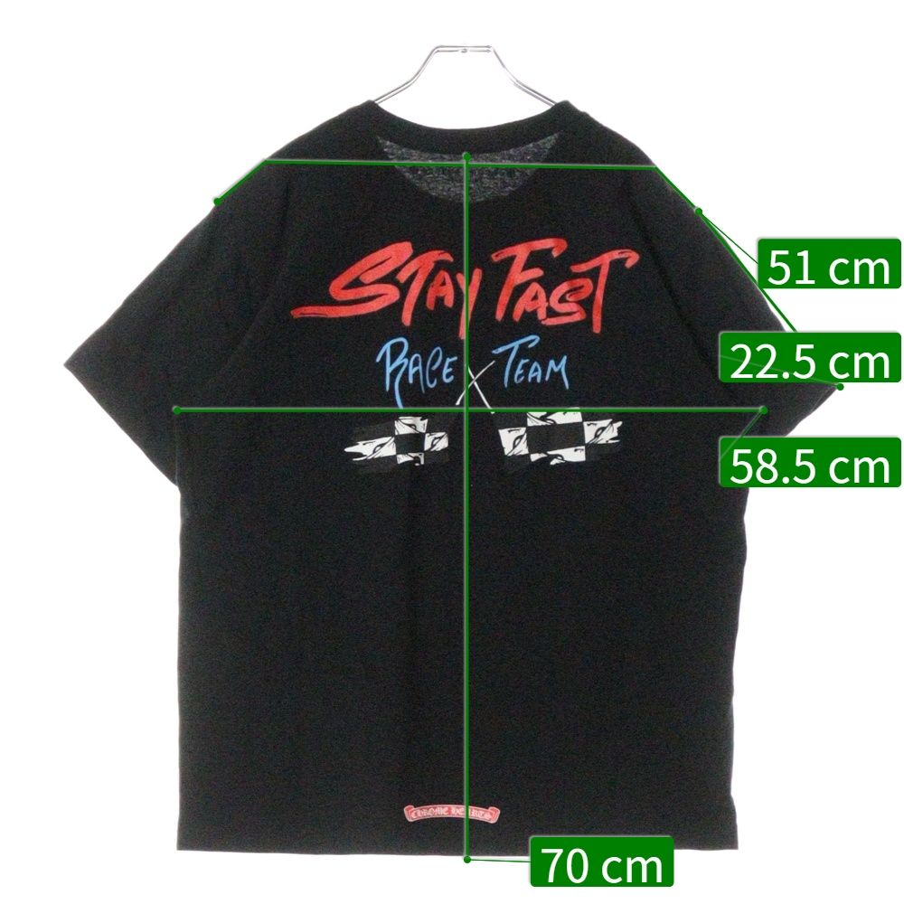 Chrome Hearts クロムハーツ Matty Boy Stay Fast L/S Tシャツ CHROME HEARTS × MATTY BOY PPO STAY FAST RACE TEAM Tee Size L