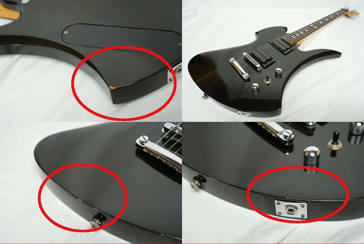 B.C rich モッキンバード 美品 ☆B.C.Rich☆Mockinbird 360JE メタリックブルー モッキンバード