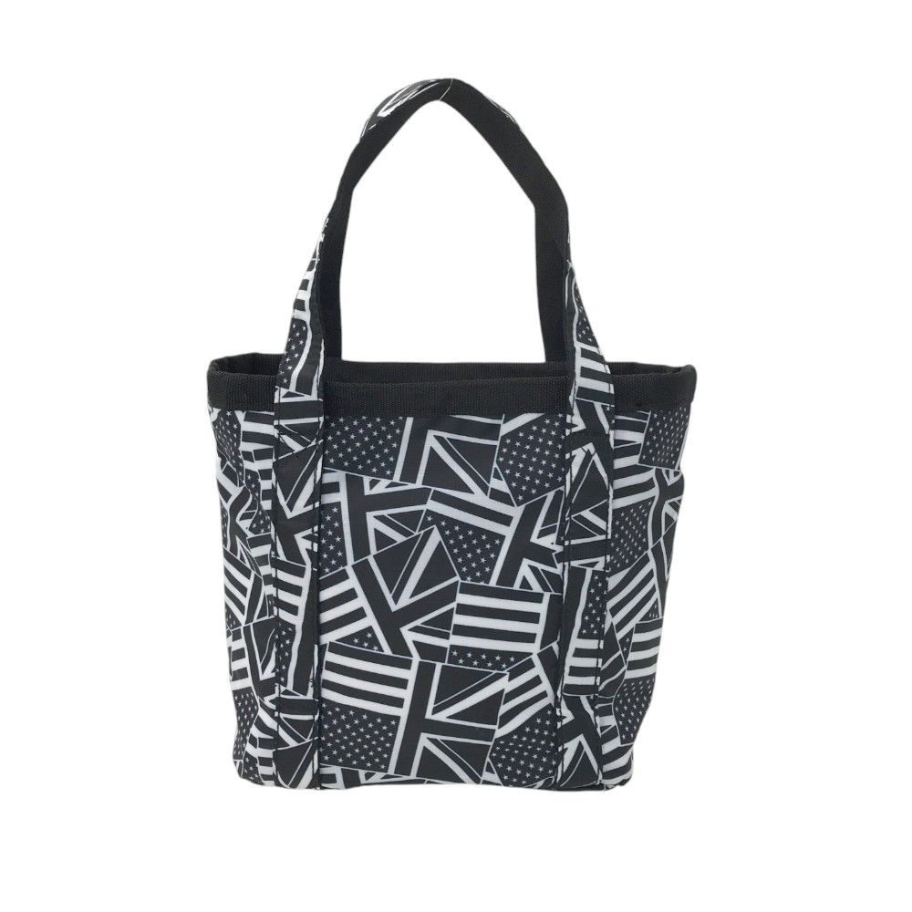 PSYCHO BUNNY サイコバニー 保冷 カートバッグ 星条旗柄 ネイビー系