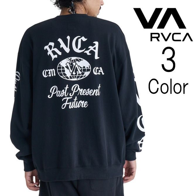 ルーカ Rvca ルカ メンズ VA WORLD WIDE CREW トレーナー ロング