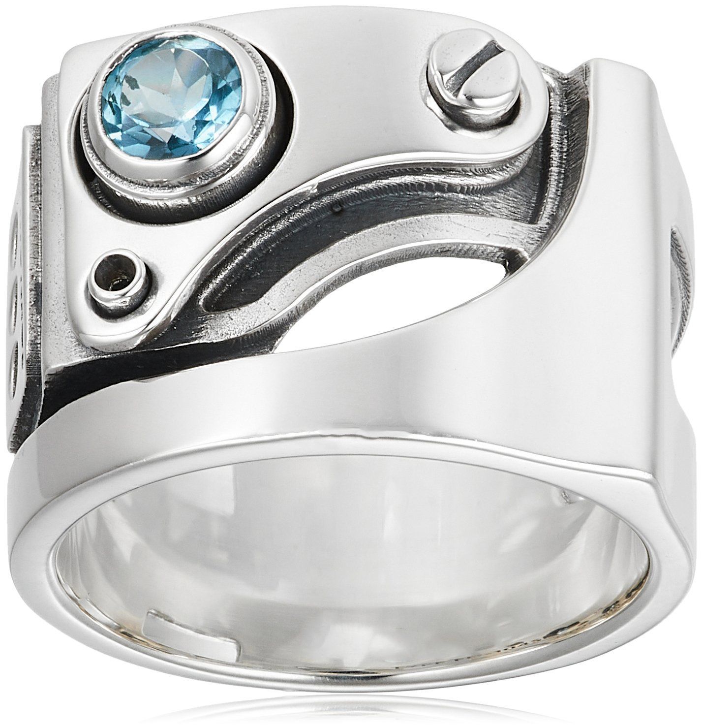 在庫処分】Dr [ドクターモンロー] MONROE メカニカルリング シルバー