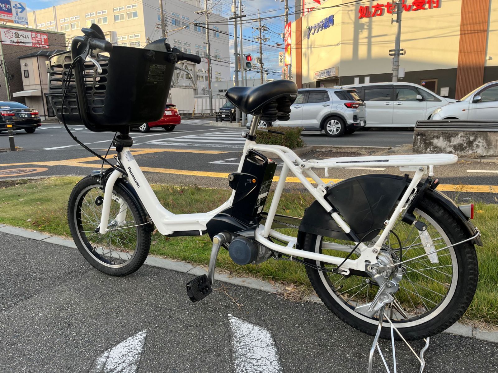 大阪限定中古Panasonic電動アシスト自転車8.9Ah