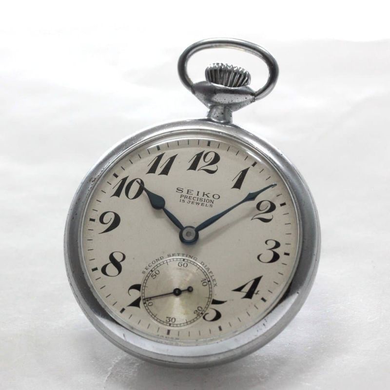19セイコー プレシジョン 懐中時計 | 昭35 2726 国鉄| 15石 | 絶版時計 |19seiko-1270