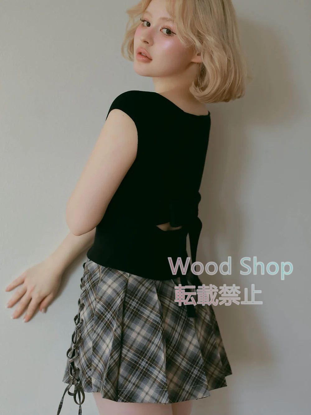 ミニスカート プリーツスカート