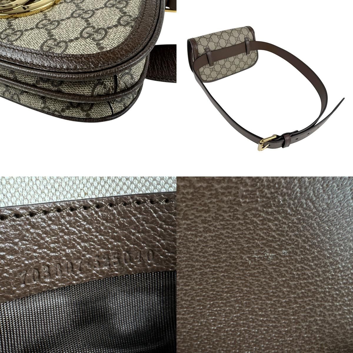 グッチ GUCCI ベルトバッグ ウエストバッグ ブロンディ 703807