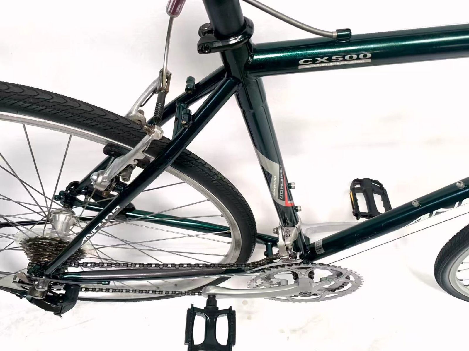 即乘】送料無料BRIDGESTONE ロードバイク ANCHOR 9.8キロ 即乘