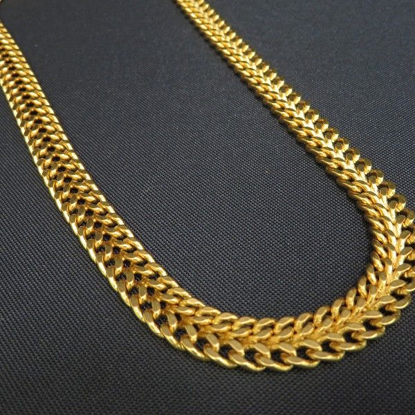 ae monet モネ ネックレス チェーン 金 ゴールド マット チェーン